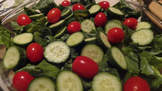 Simple side salad